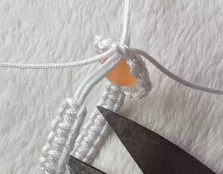 手绳戒指编织方法图解,diy戒指手工制作教程