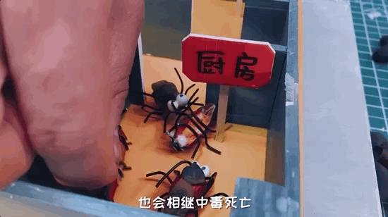模型师消除家里蟑螂的模型,老袁如何消灭家里的蟑螂