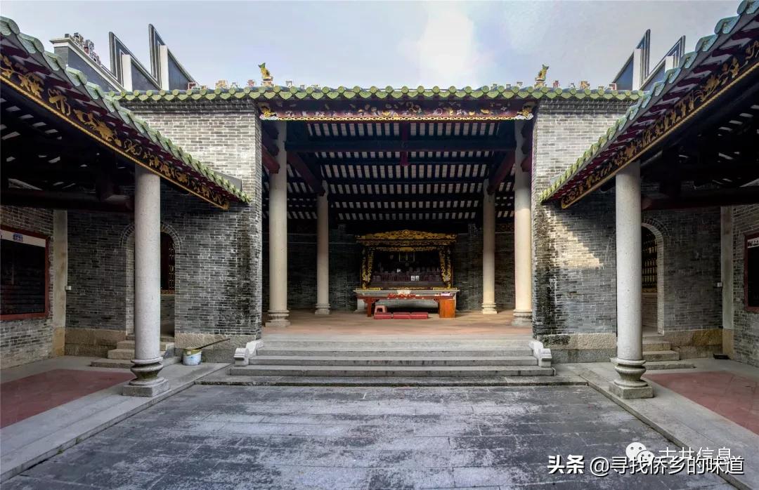 广东江门古老村庄,新会古井皇族村