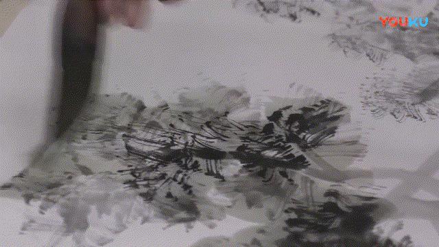 临摹山水画步骤曾刚教程,工笔山水画上色步骤视频