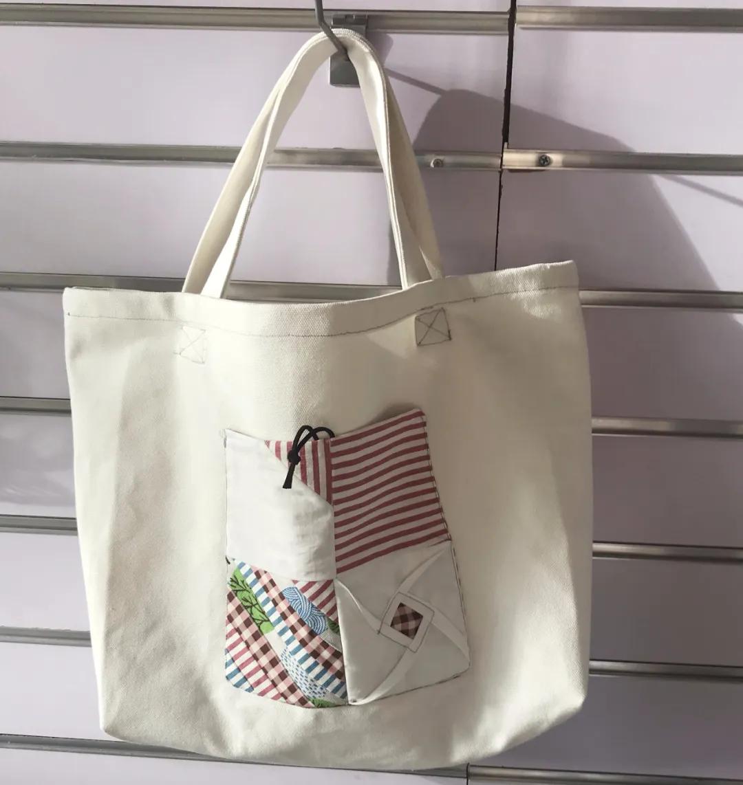 环保袋制作方法布,帆布环保购物袋做法