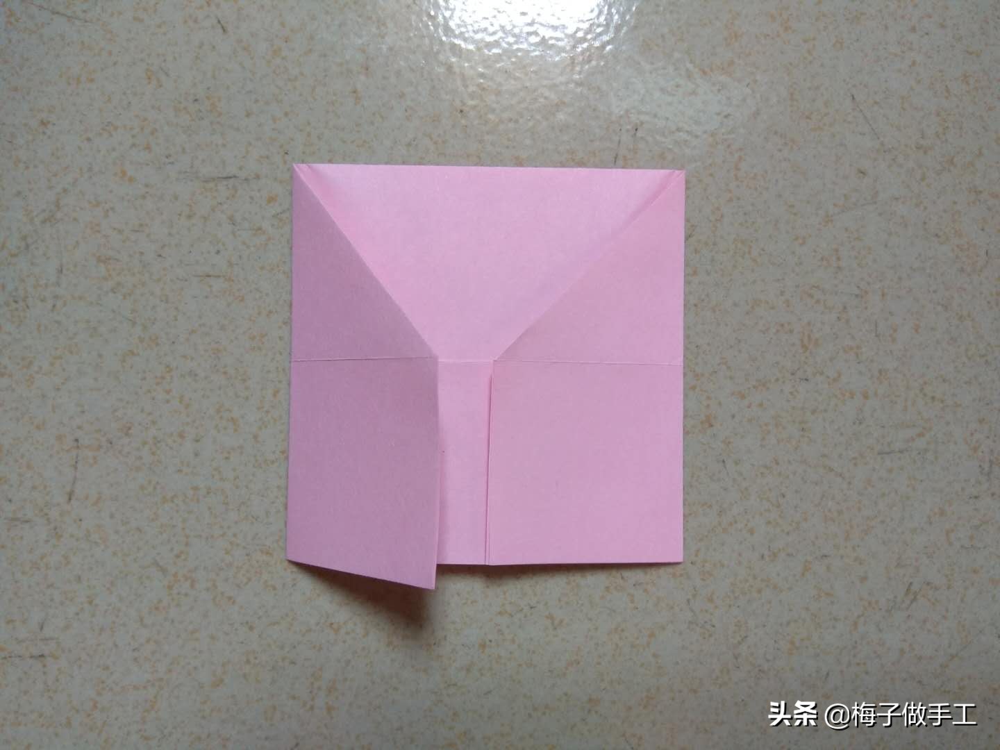 手工折纸抽纸盒教程简单,折纸手工大全折纸盒