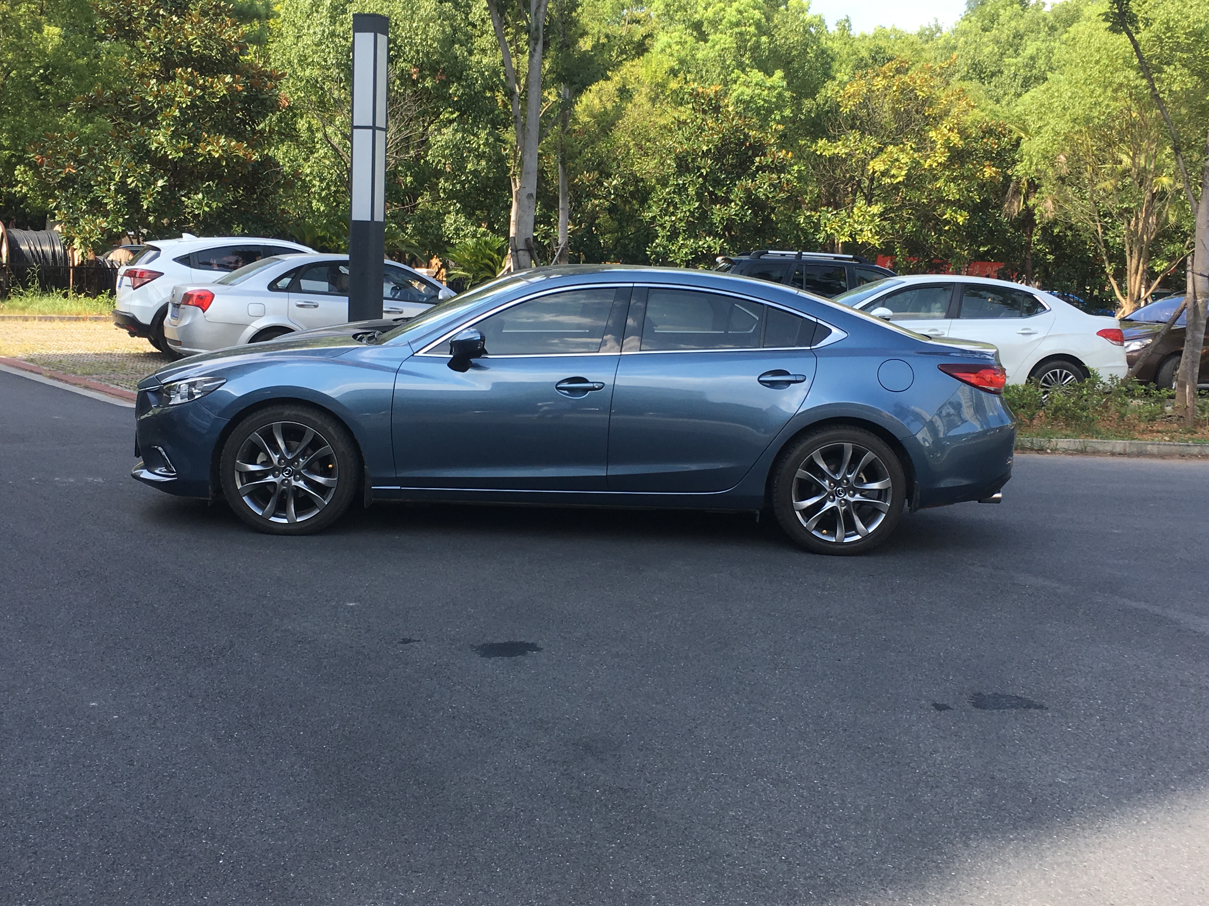 马自达阿特兹改装绞牙避震价格,2018款马自达阿特兹2.5轮毂改装