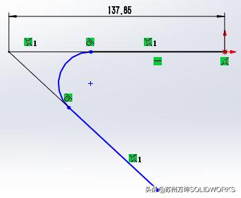solidworks草图如何快速镜像,solidworks两个草图相交曲线