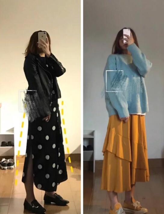 梨形腰细腿粗女生穿搭,腰粗胯宽的女生怎样穿搭