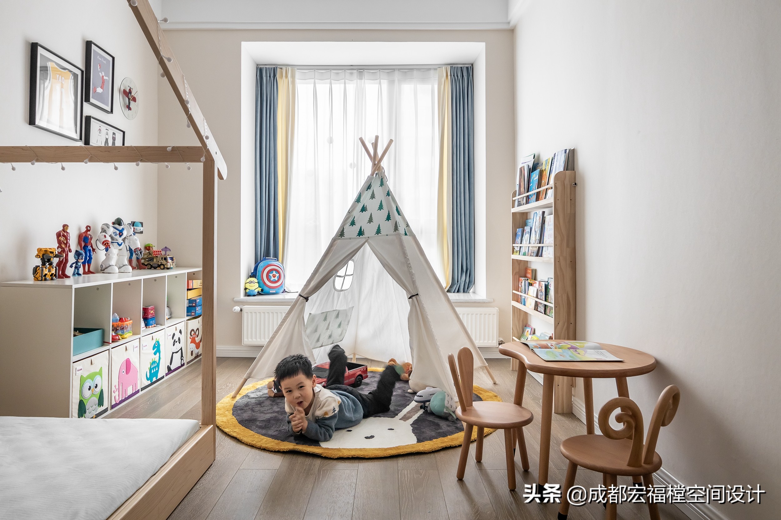 宏福樘设计效果图,宏福樘设计110平