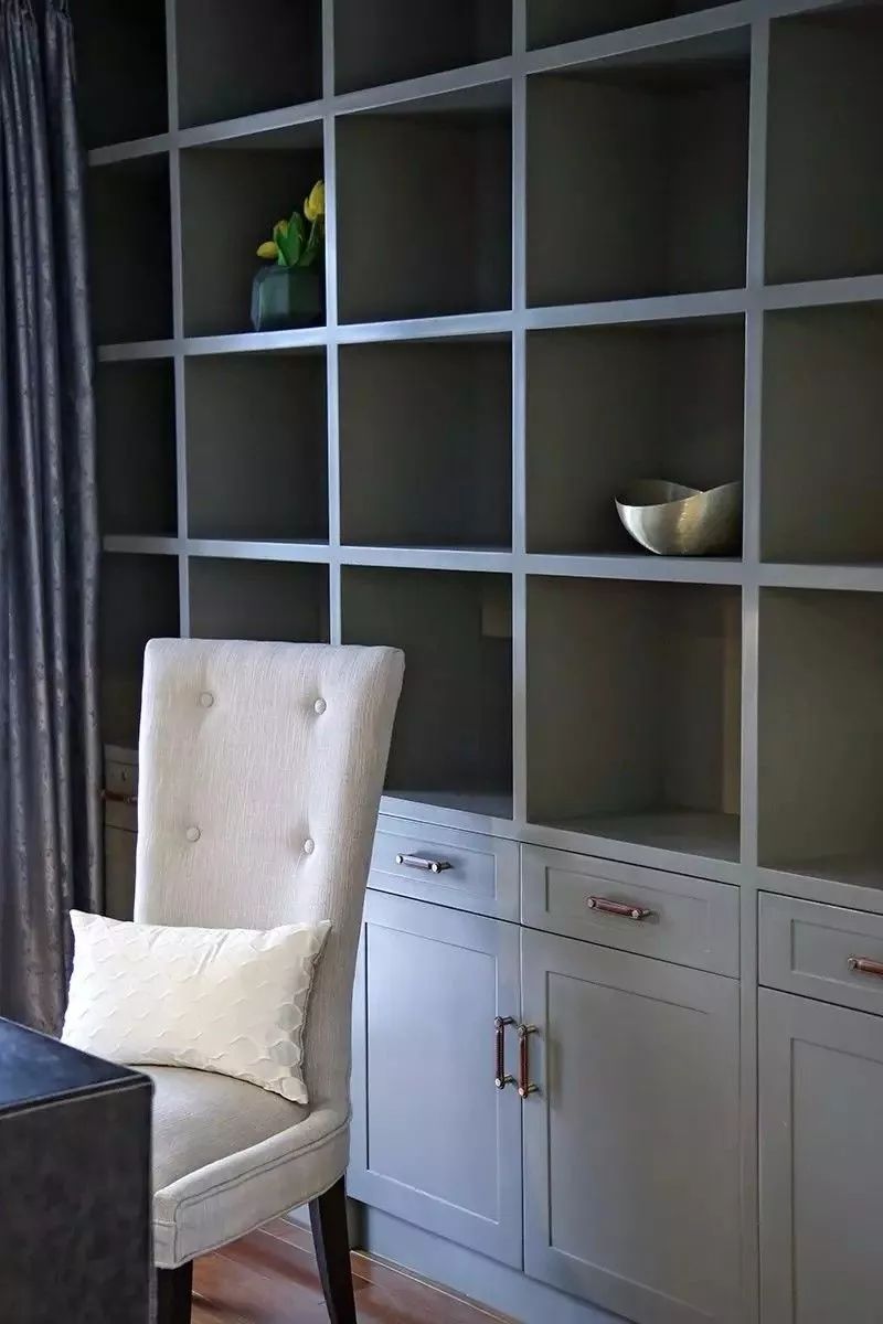 260㎡美式3居-全屋轻奢蓝精致又气派-满堂喜装饰集团