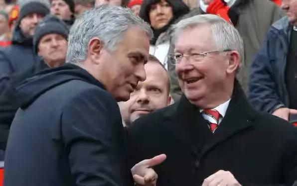 弗格森祝贺德赫亚,弗格森穆里尼奥c罗