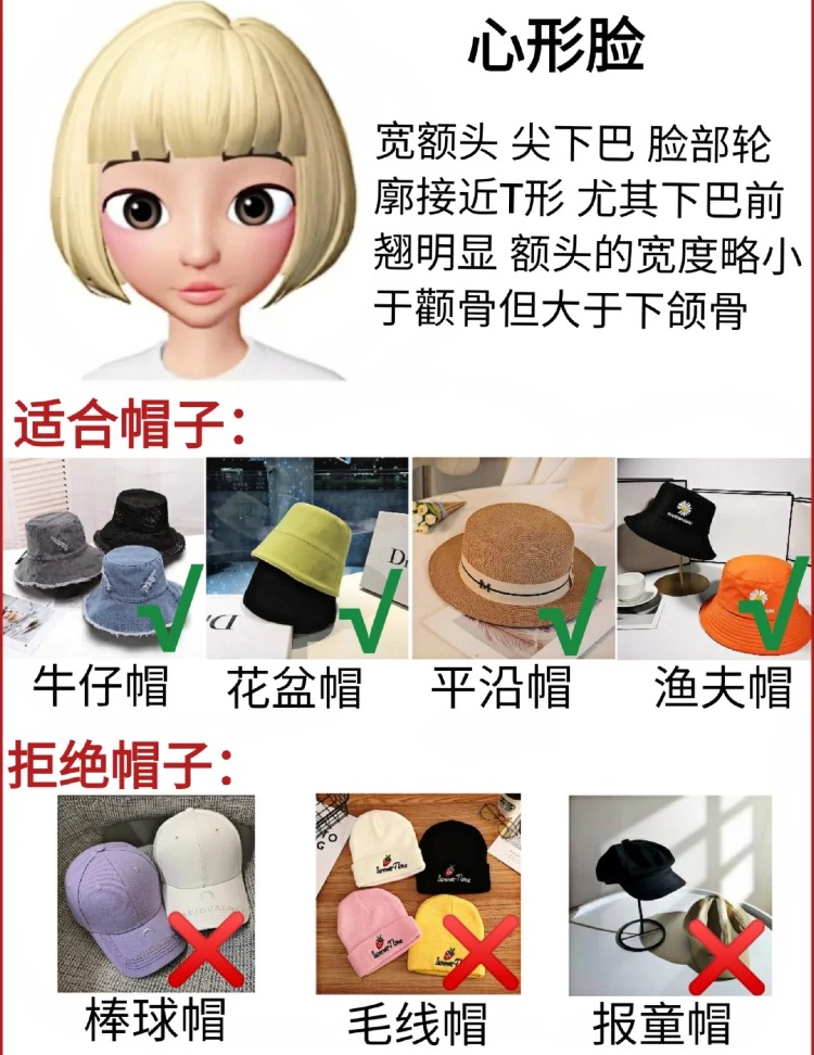 平顶帽子和圆顶帽子适合什么脸型,推荐几款好的帽子