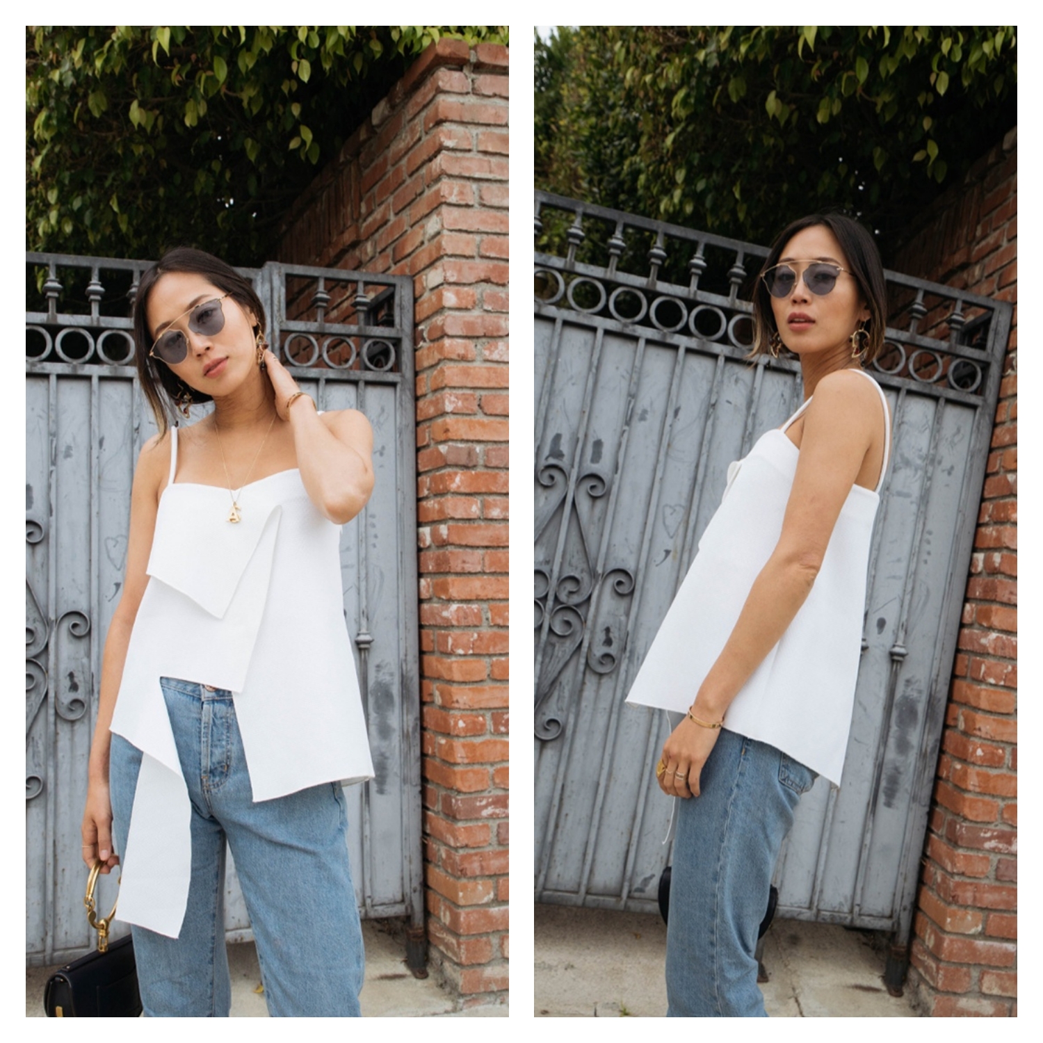 吊带背心怎么穿好看,吊带穿上不好看什么原因