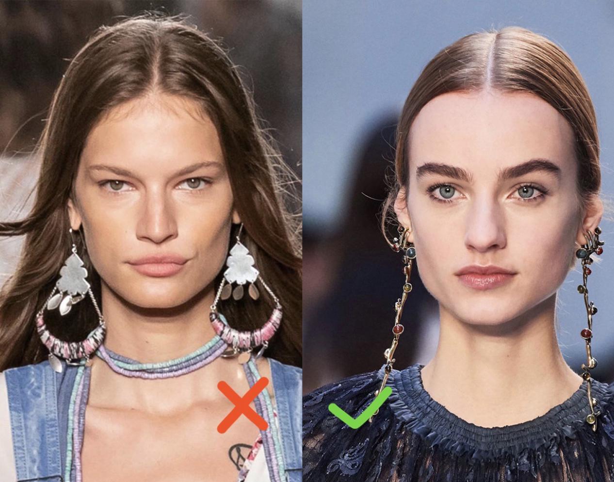 大脸女孩秋冬怎么穿？教你4个穿搭小技巧，不减肥也能穿出小V脸