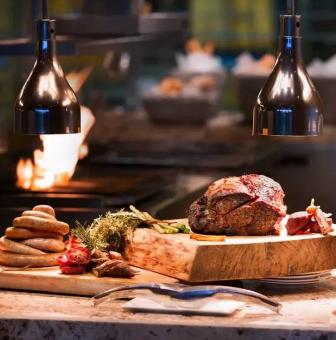 福田丶JW万豪4.5折吃豪华自助餐,20款中西蟹料美食,牛排随便吃