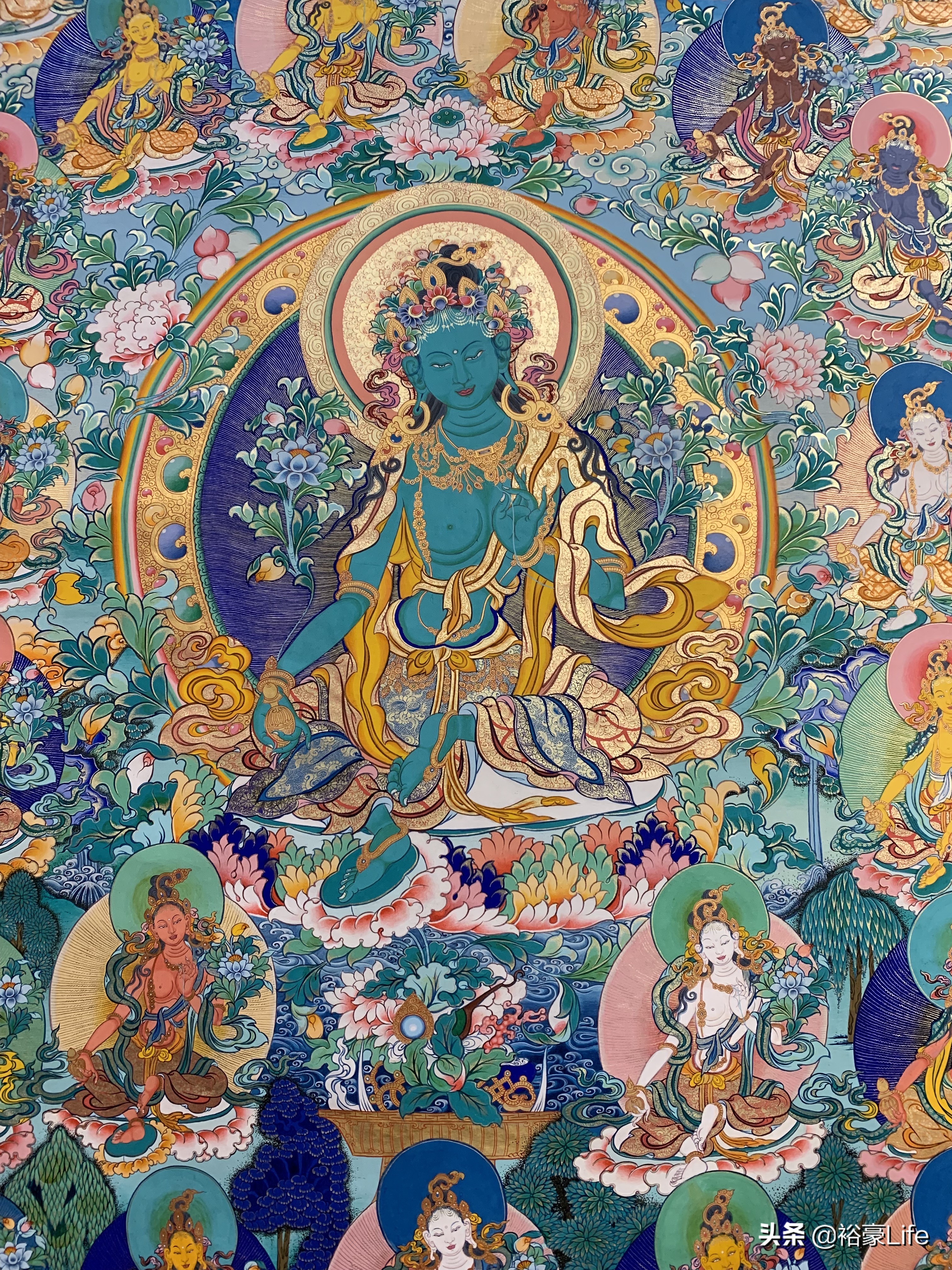 热贡唐卡怎么鉴别真伪,走进神秘的热贡唐卡