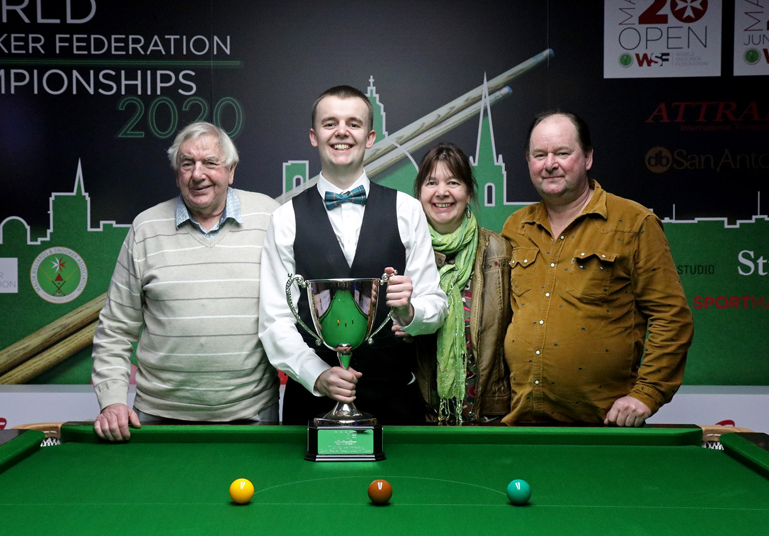 WSF公开赛马耳他落幕，休吉尔胜14岁天才夺冠重获职业资格