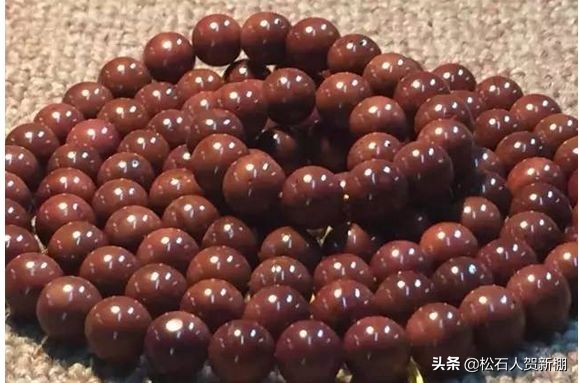 果核纯手工做的手串,用果壳做手串