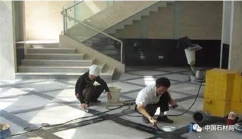 大理石楼梯打磨抛光,大理石抛光打磨教程
