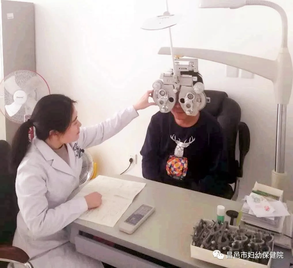 昌邑市妇幼保健院青少年近视防控中心成立了