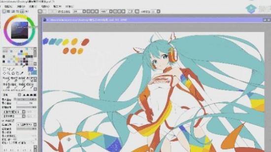 sai立绘上色,sai绘画上色技巧