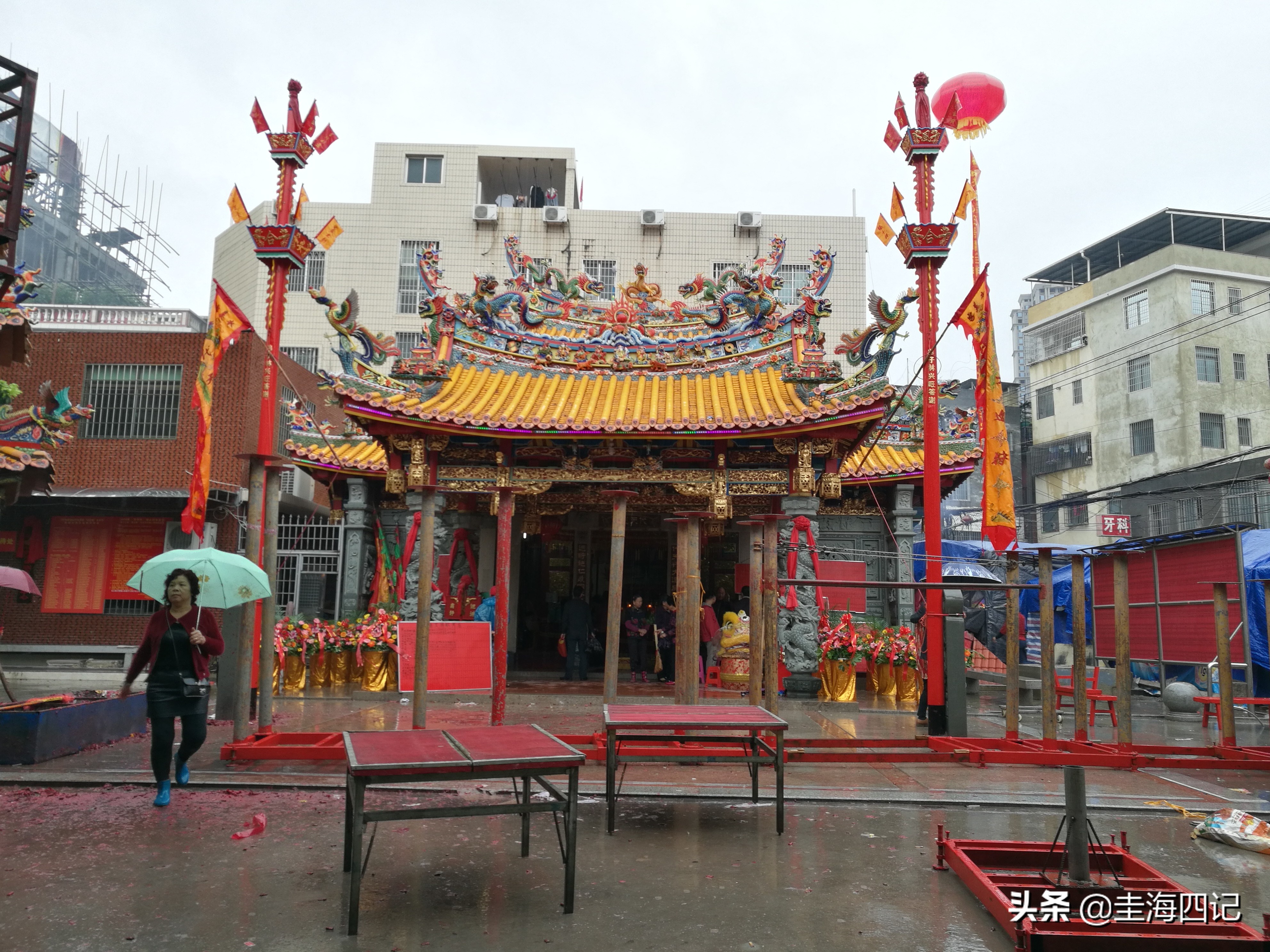 闽南送王船现场超级震撼,送王船闽南特色