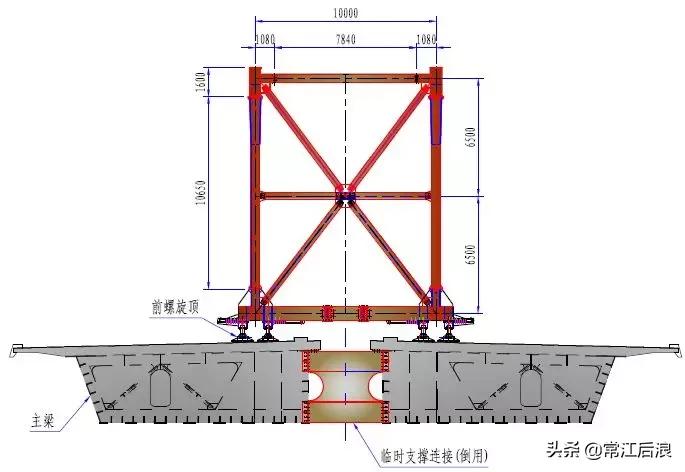 简易桥梁设计图纸大全,桥梁设计简图配上说明性文字
