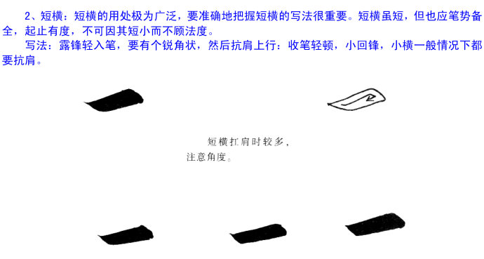 欧阳询楷书毛笔字入门基本笔画,欧阳询楷书九成宫基本笔画怎么写