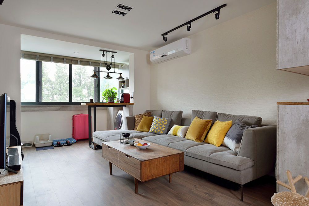 90平米两房小户型简约风格,小户型两房简装