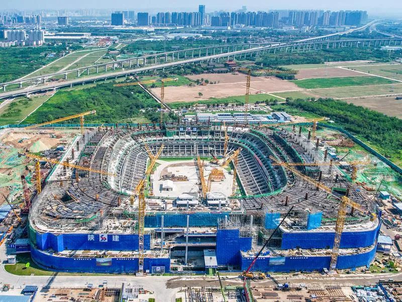 亚足联称赞国足,西安国际足球中心首次比赛