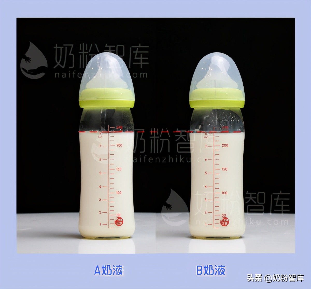 冲完奶粉后奶瓶上有黄色的结块,冲完奶粉奶瓶上挂壁有小颗粒