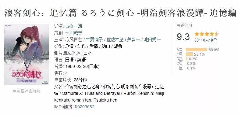 最新日本动画豆瓣9.8,豆瓣9.5以上的日本电视剧