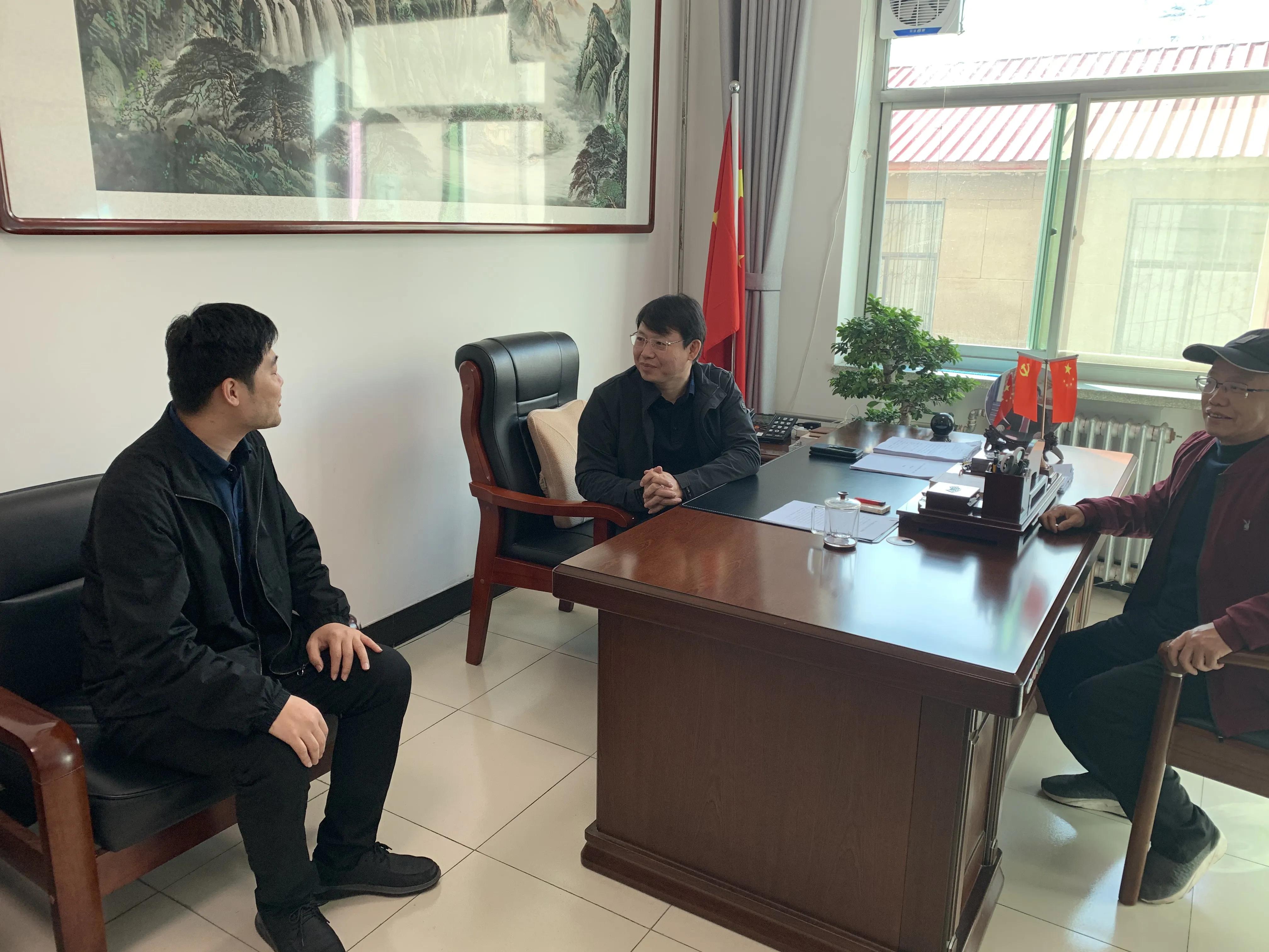 邢台商会考察邢东新区,深圳商会会员走访