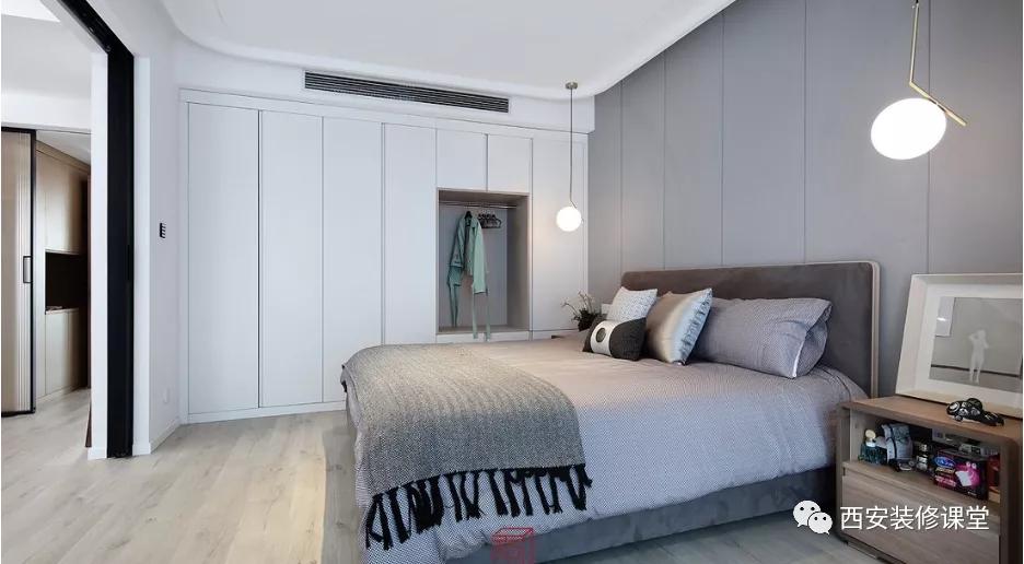 卧室衣柜镂空挂衣服怎么设计,衣柜中间镂空挂换洗衣服