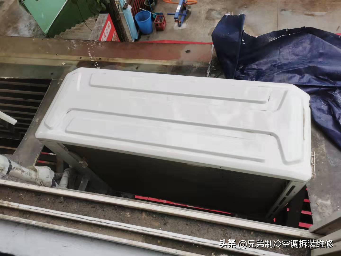 空调移机后氟漏完后怎么重新加氟,阿兵空调移机加氟方法视频