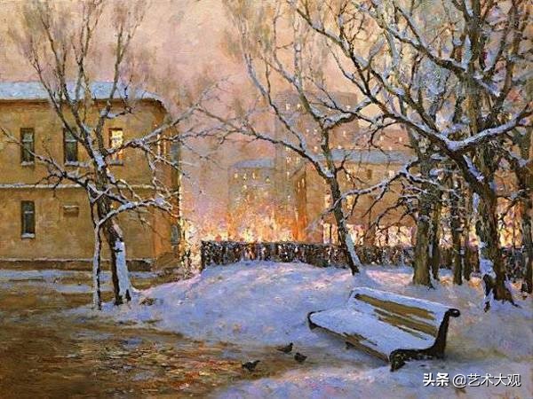 尤里奥布霍夫国画,尤里奥布霍夫作品