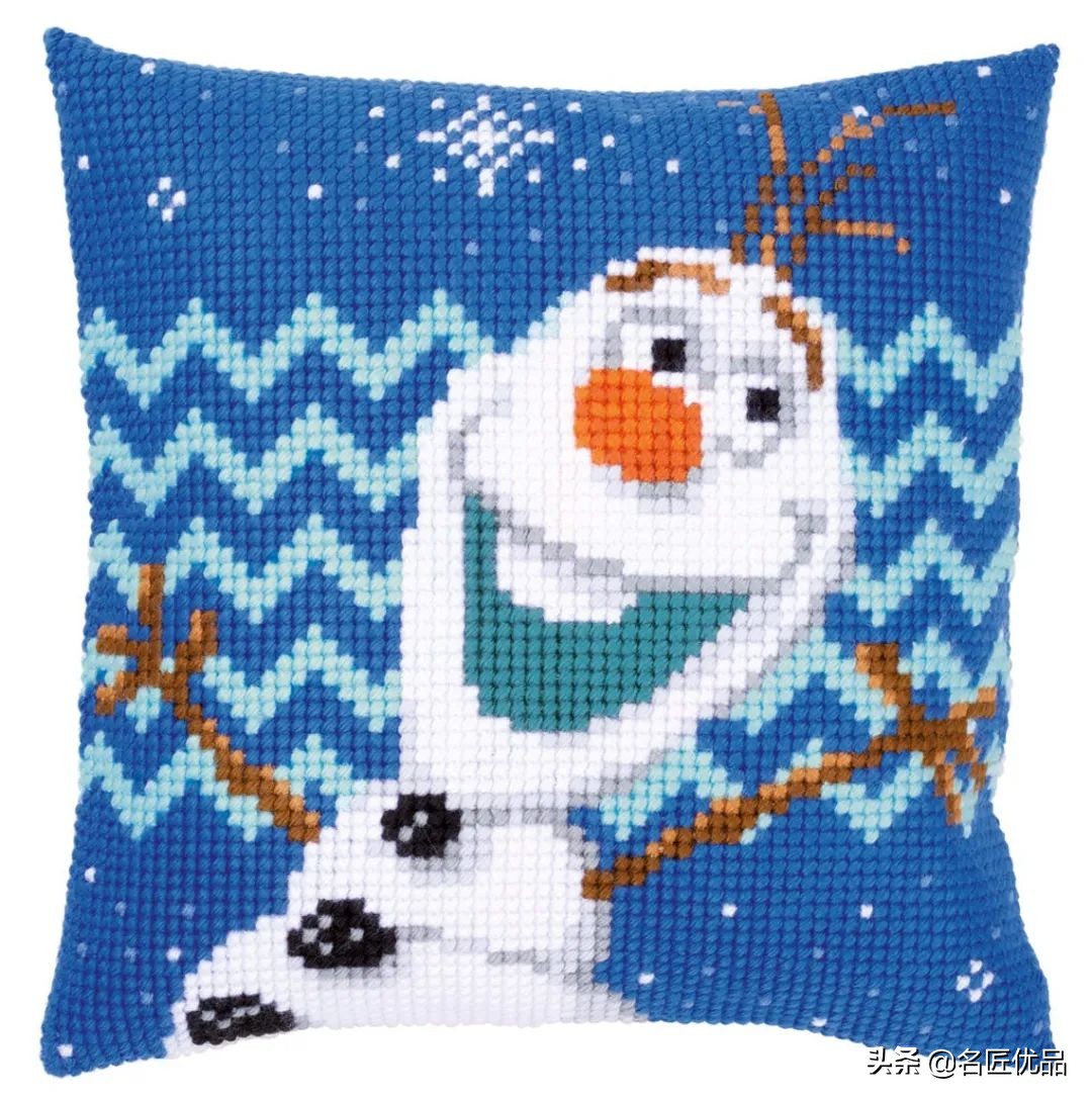 旧物利用!毛线用不完就用来刺绣,这才是十字绣最让人佩服的绣法