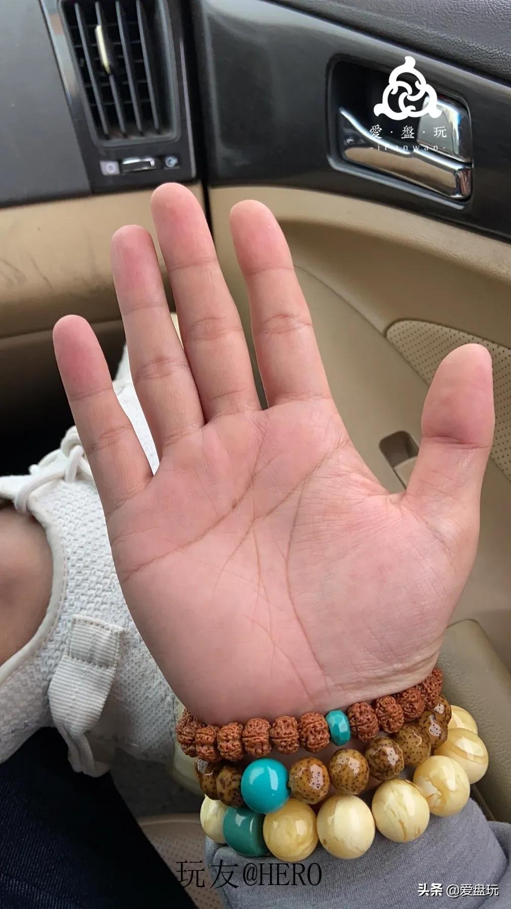 小金刚三个月盘玩包浆,小金刚手串盘玩后期效果