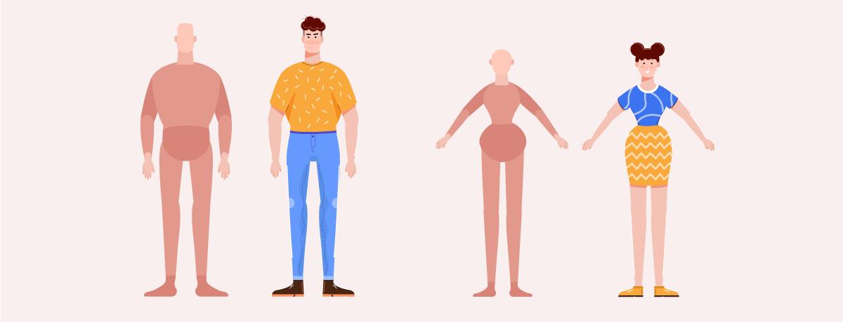 插画组件库用途,插画人物组件化