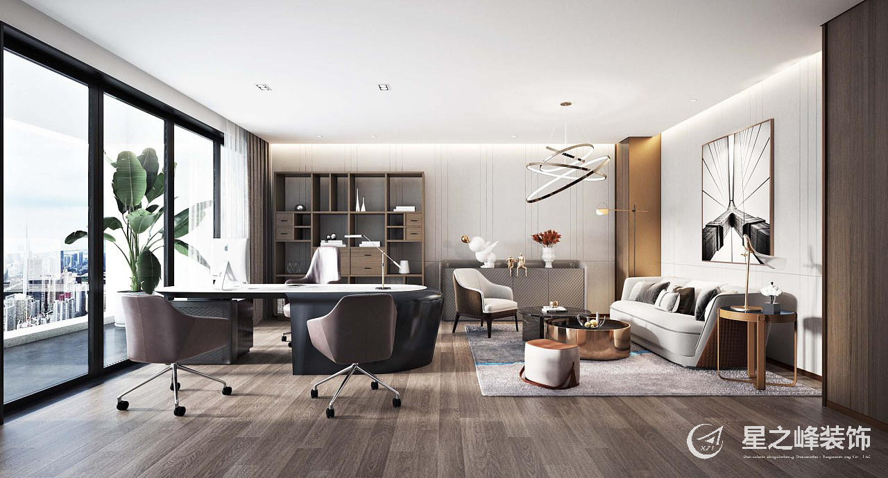 董事长办公室怎么装修,董事长套间办公室装修效果图