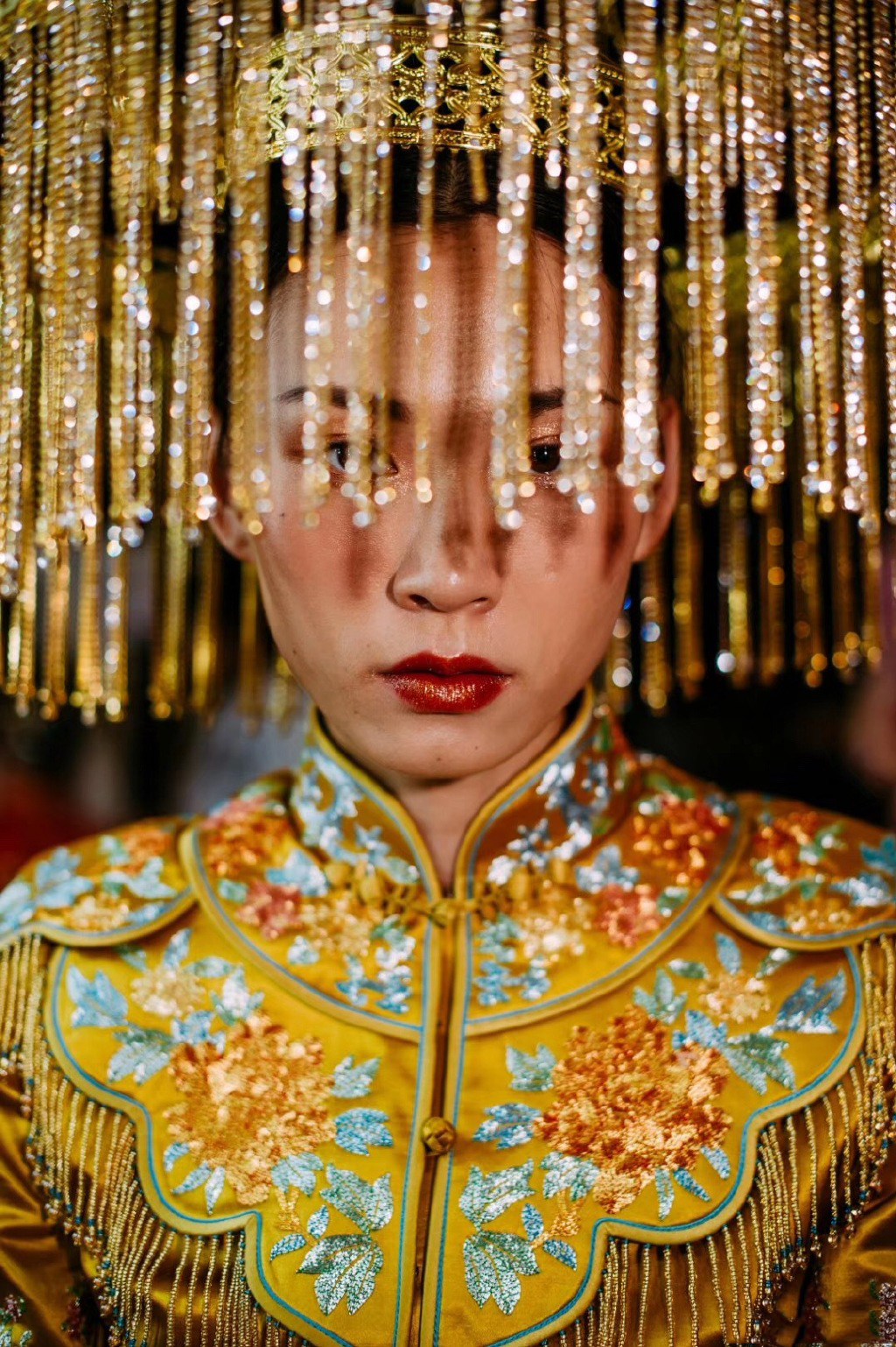 旗纪中式婚服定制,旗纪新中式嫁衣