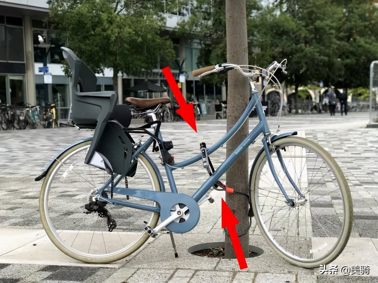 小车防盗锁怎么自己锁,怎么给自行车上防盗锁