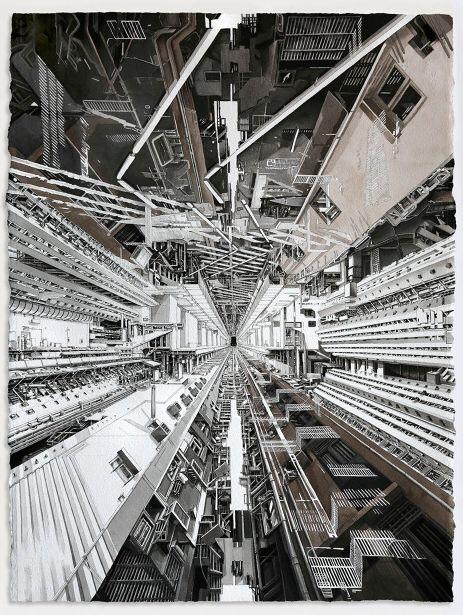 一点透视和两点透视的画法步骤,透视法可分形体透视和空气透视