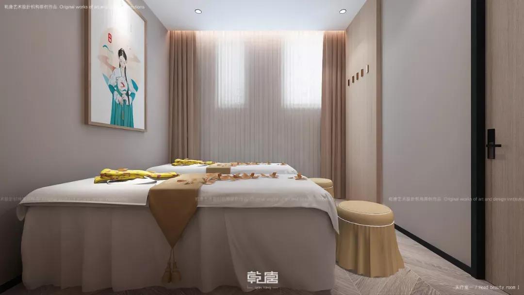 沈阳高端美容院设计案例,双美美容院设计