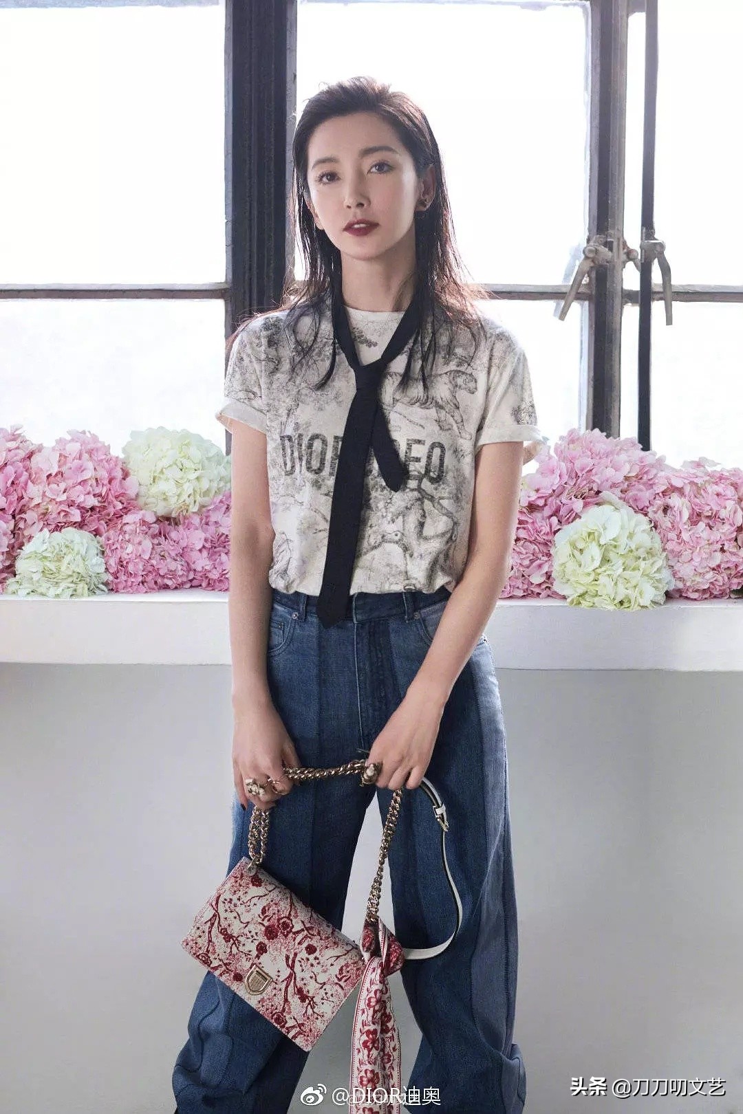 刘雯杨颖跨年,杨颖刘雯同框合作