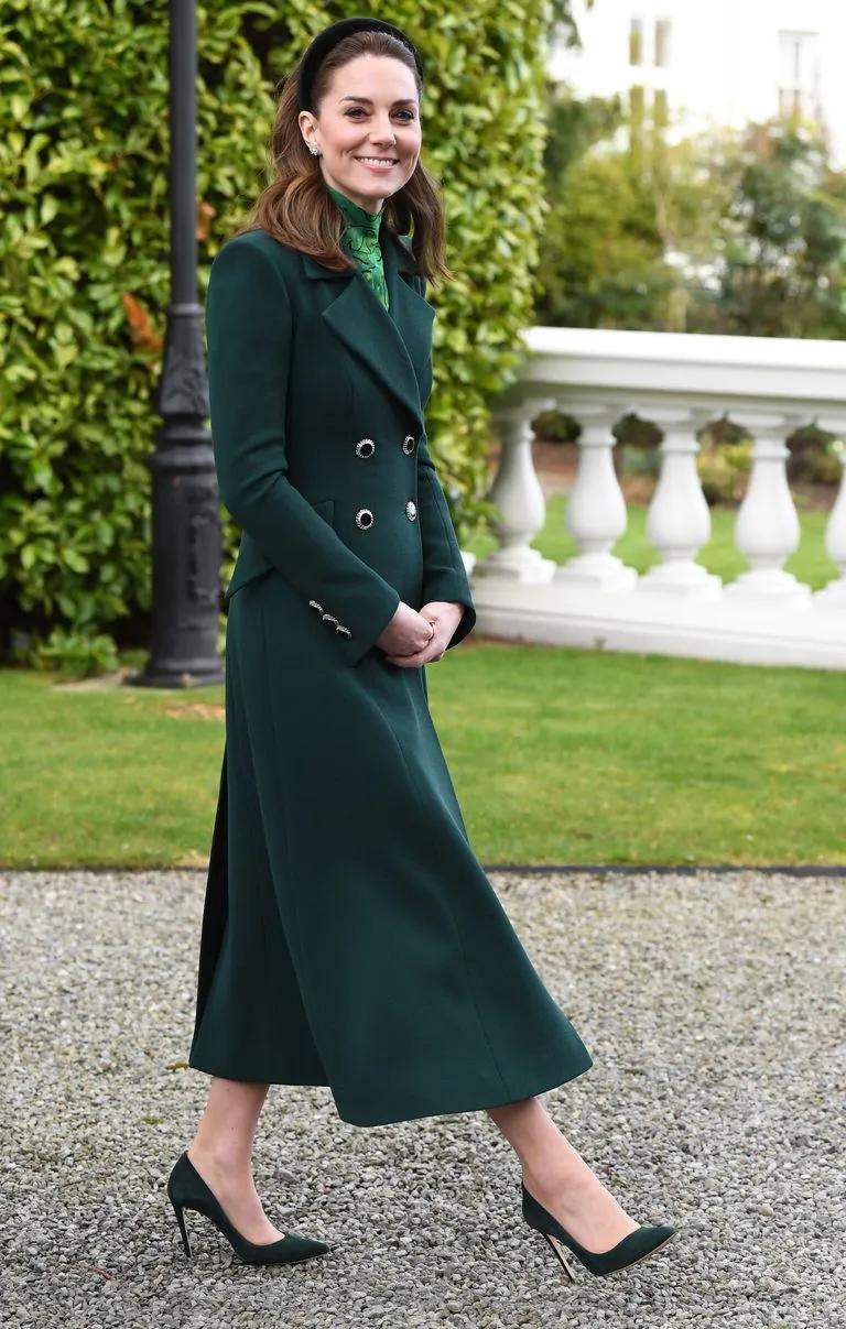 凯特王妃穿一身绿，让她放飞自我的岛国居然比重庆市还小