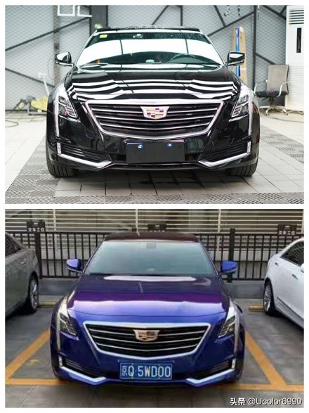 凯迪拉克超亮金属葡萄紫,凯迪拉克金属深邃灰