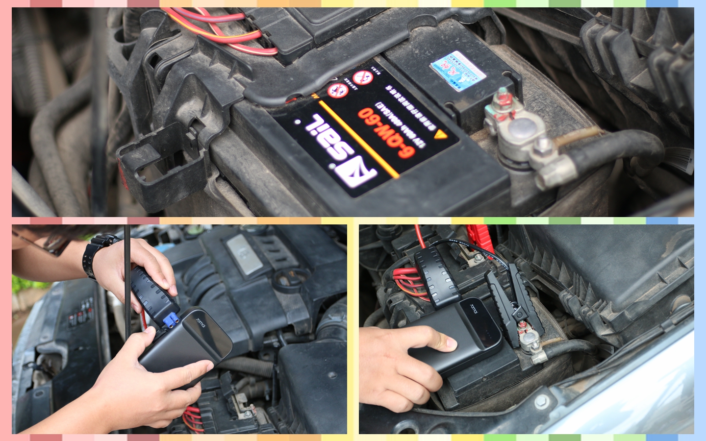 70迈汽车应急启动电源怎么使用,70迈汽车应急启动电源使用方法