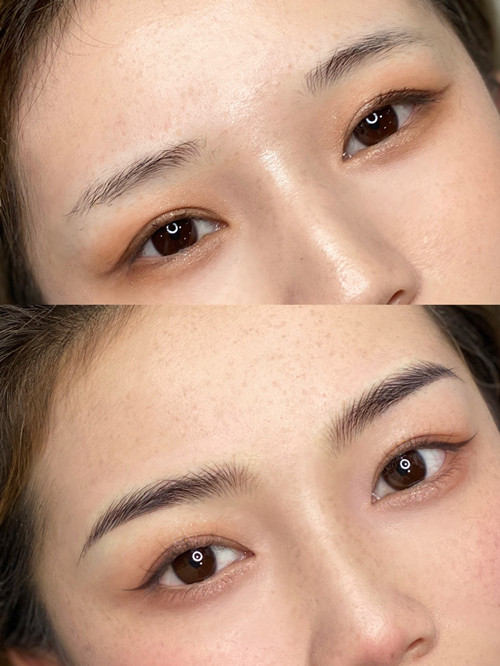 纹眉都需要学几种绣法,纹绣操作技巧雾眉怎么比较细腻