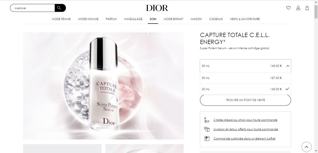 dior小a瓶精萃液,dior精华小a瓶测评momo