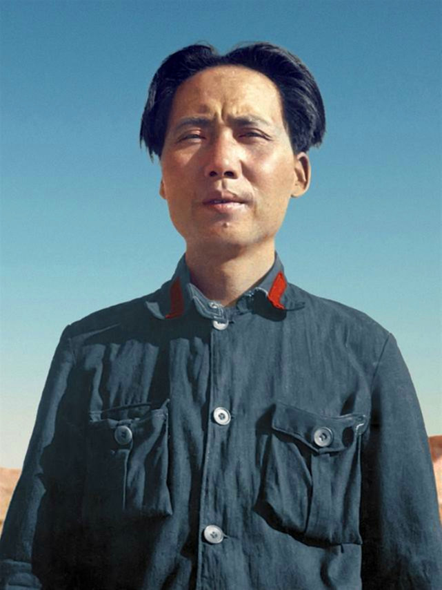 39张毛*东泽**主席的彩*图色**片，再现一代伟人的风采