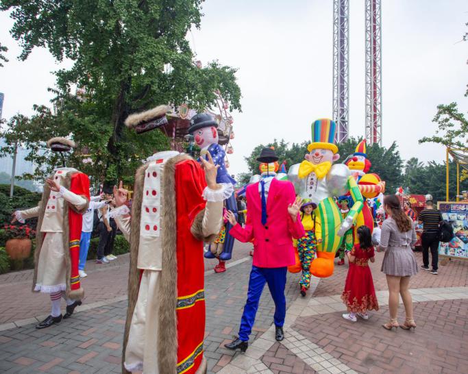 成都欢乐谷童梦冒险岛图片,成都欢乐谷儿童区有哪些项目