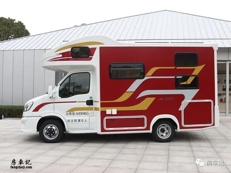 隆翠凯歌双拓展房车,隆翠房车凯歌c620中国红